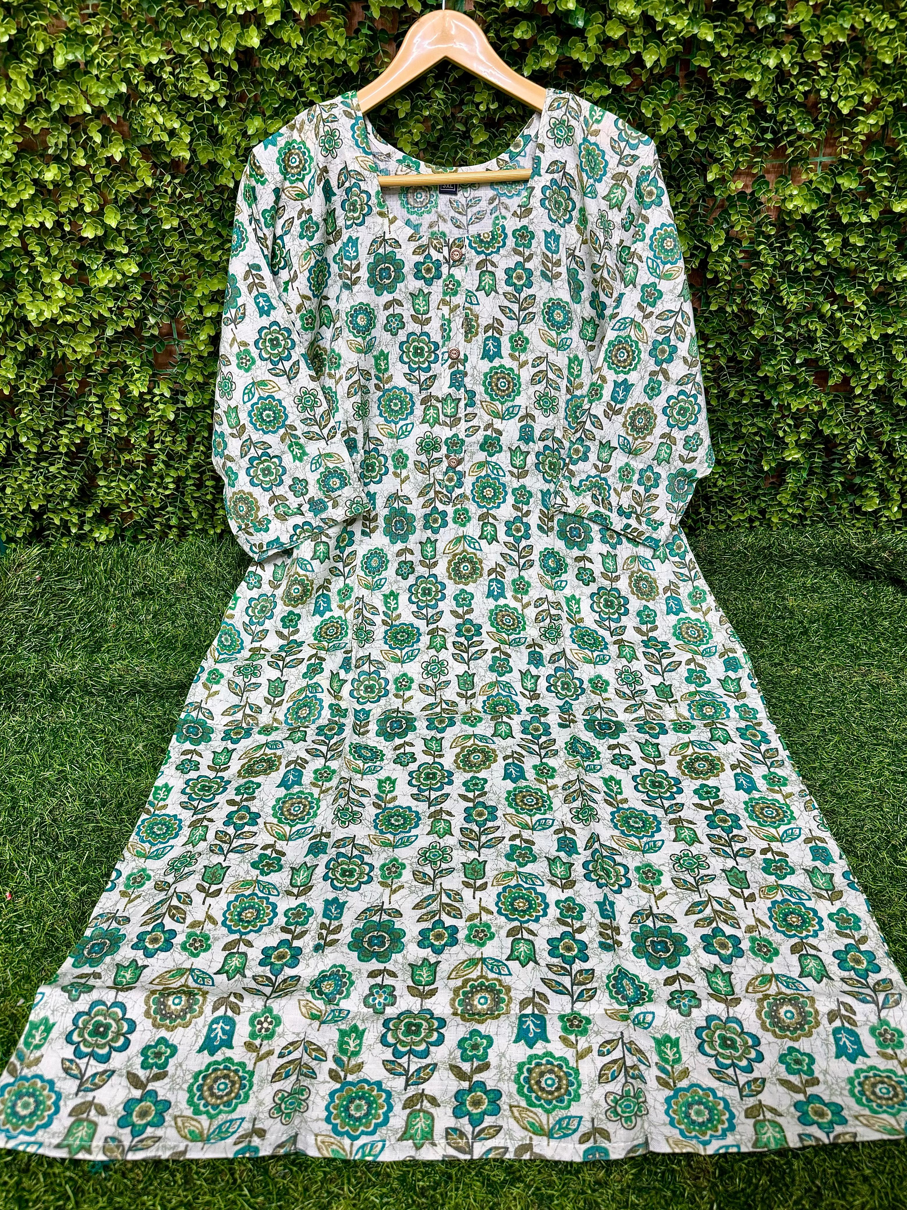 PLUS SIZE - SIDE OPEN KURTIS