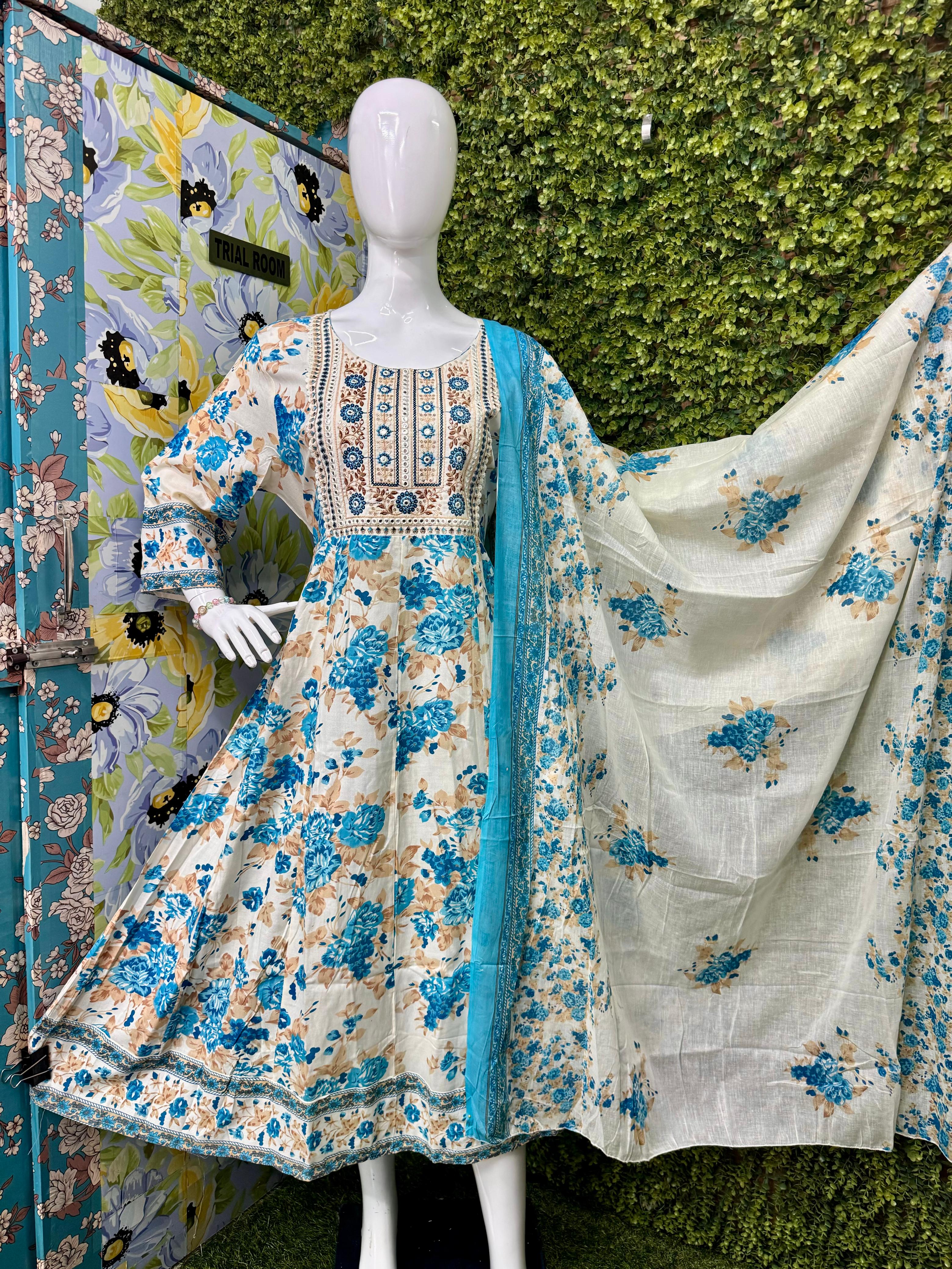 PLUS SIZE - KURTI WITH DUPATTA - SS33