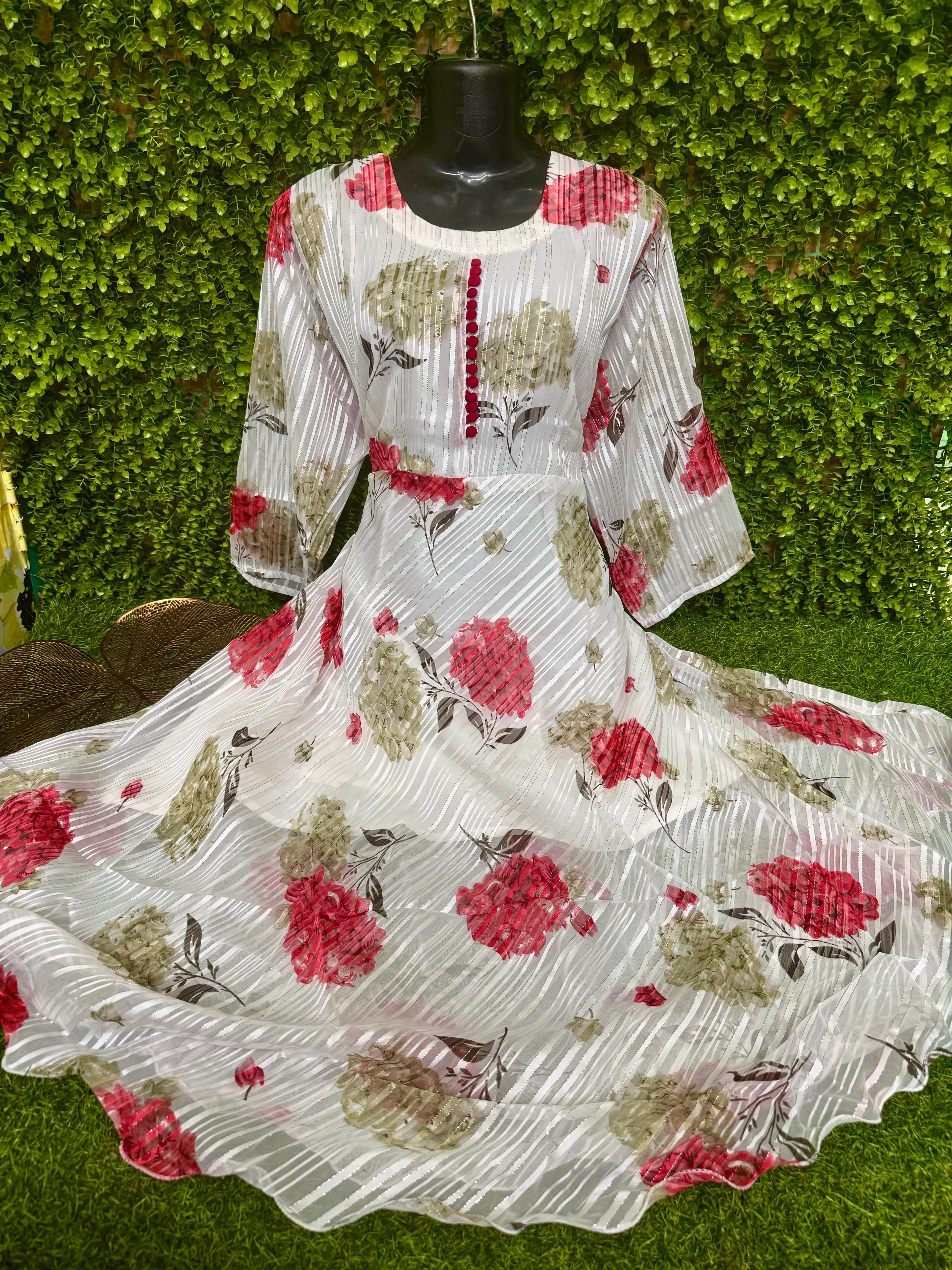 PLUS SIZE - GEORGETTE KURTIS - SS127