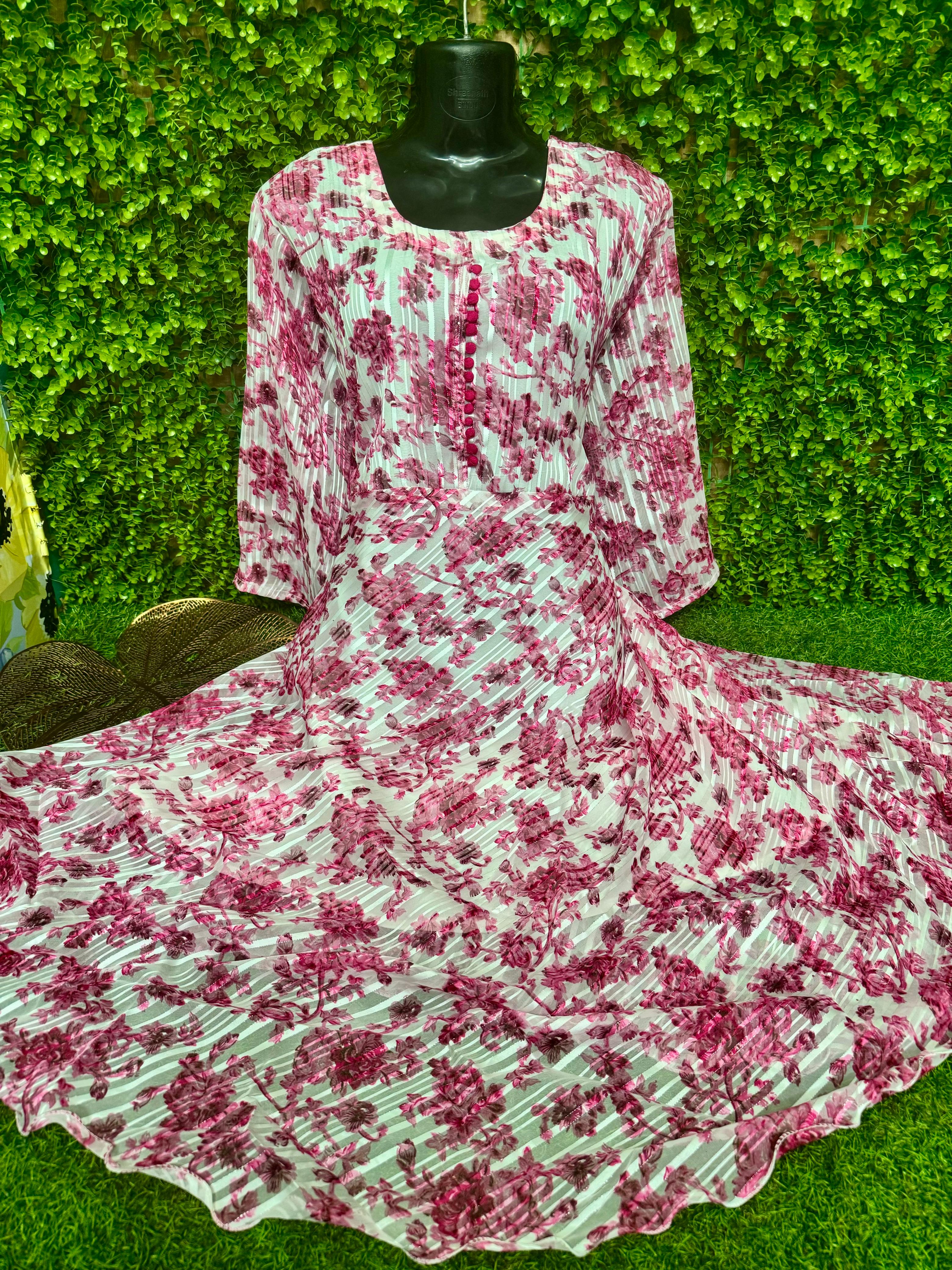 PLUS SIZE - GEORGETTE KURTIS - SS118