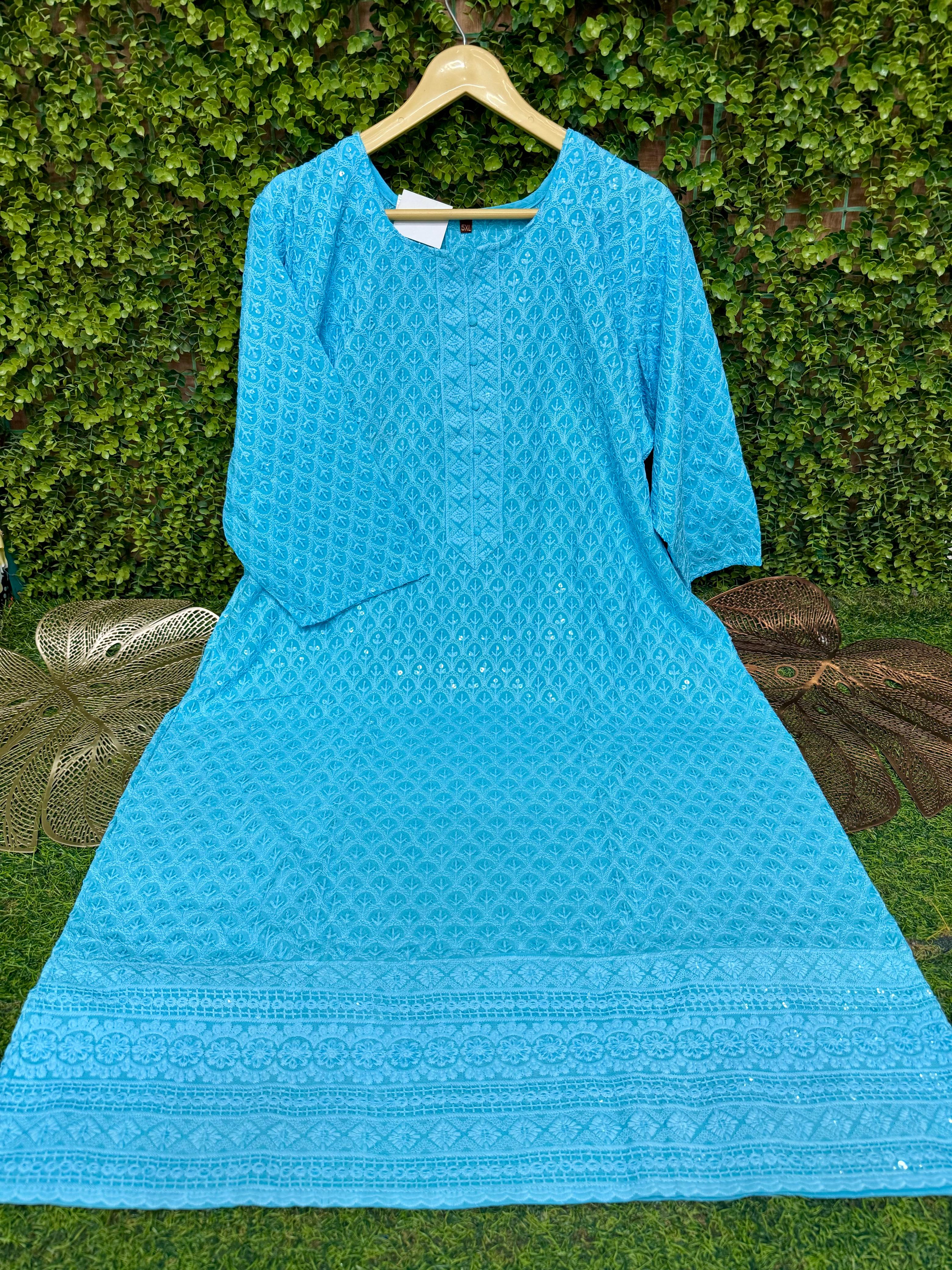 PLUS SIZE - SIDE OPEN KURTIS
