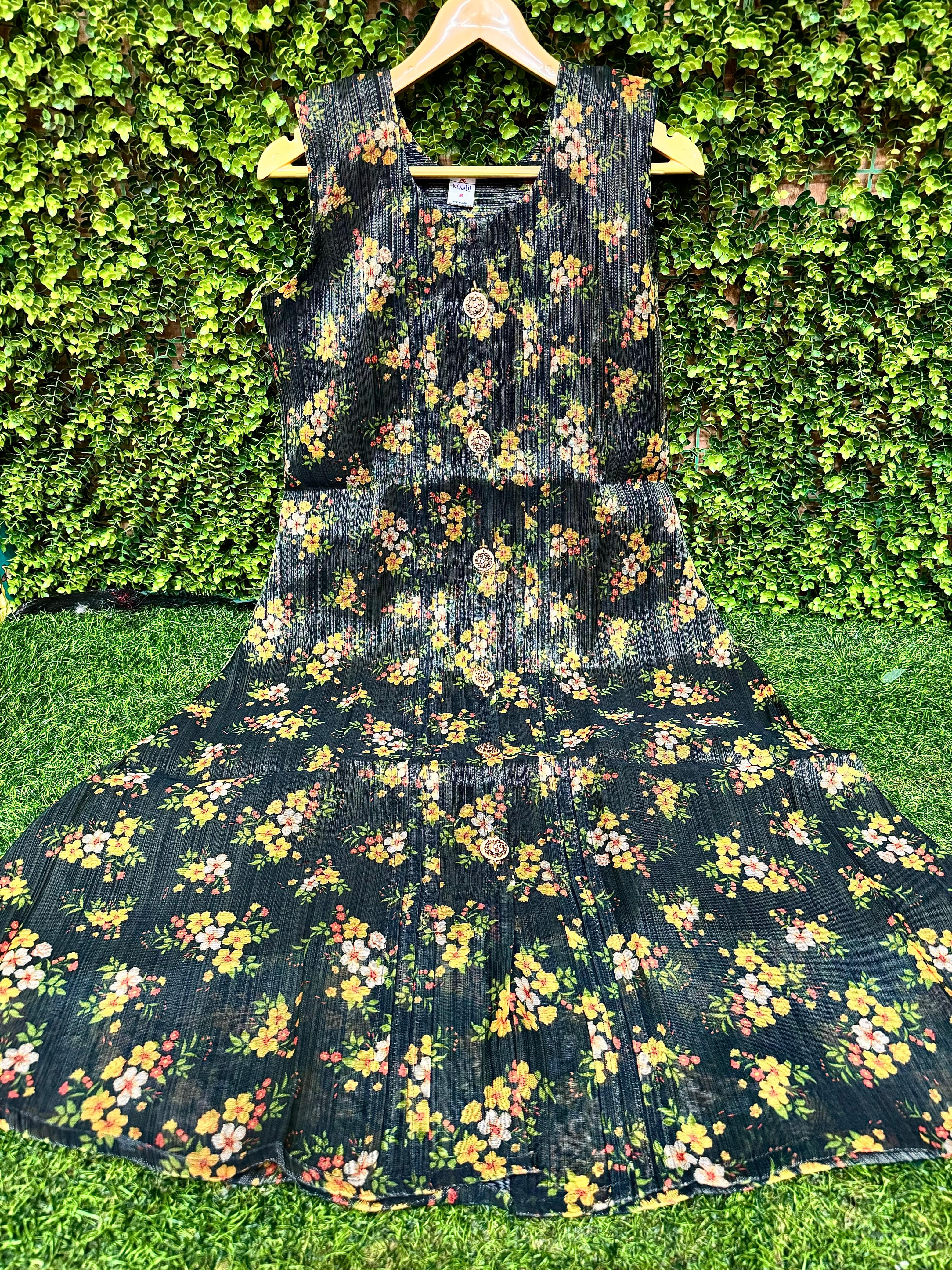 TISSUE KURTIS - A LINE